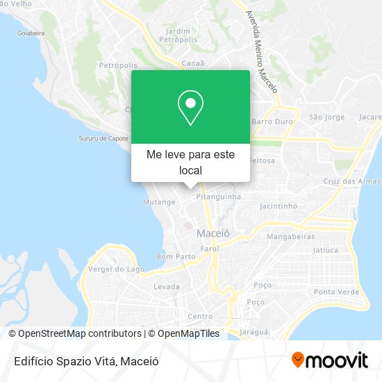 Edifício Spazio Vitá mapa