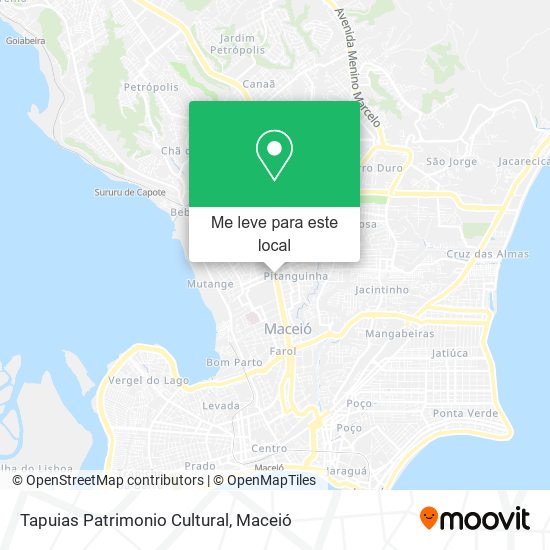 Tapuias Patrimonio Cultural mapa