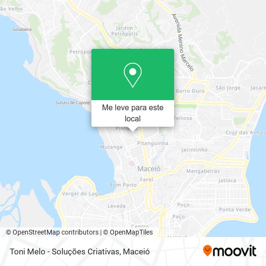 Toni Melo - Soluções Criativas mapa