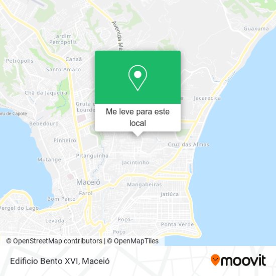 Edificio Bento XVI mapa