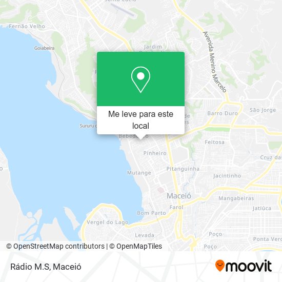 Rádio M.S mapa