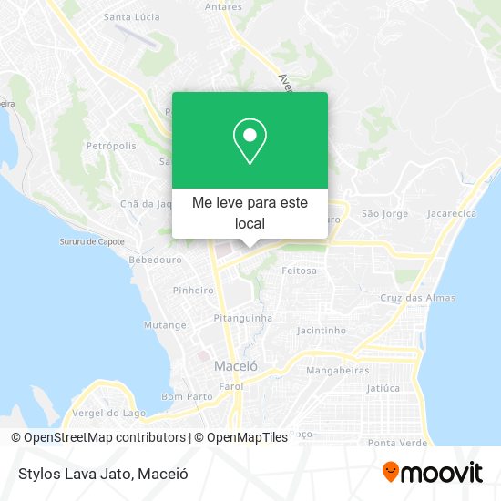 Stylos Lava Jato mapa