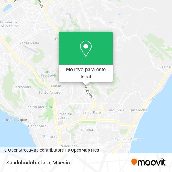 Sandubadobodaro mapa