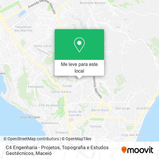 C4 Engenharia - Projetos, Topografia e Estudos Geotécnicos mapa