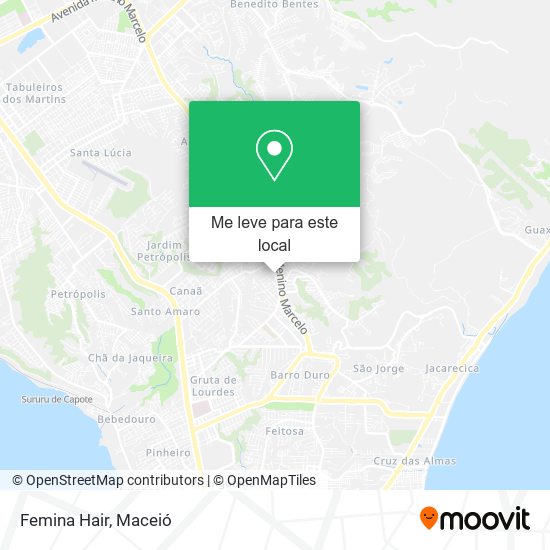 Femina Hair mapa