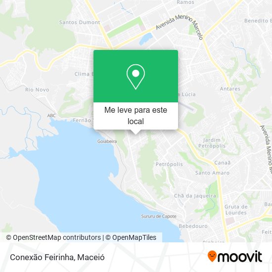 Conexão Feirinha mapa