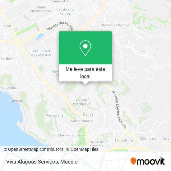 Viva Alagoas Serviços mapa
