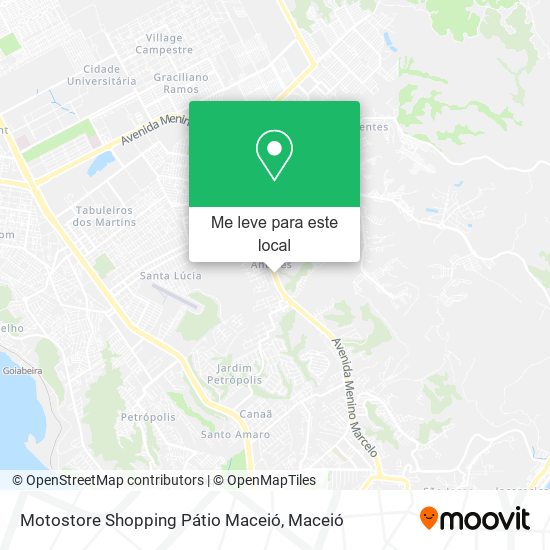 Motostore Shopping Pátio Maceió mapa