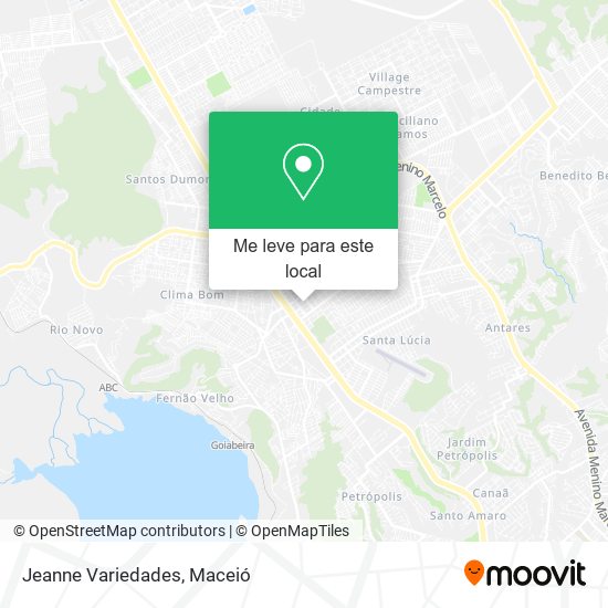 Jeanne Variedades mapa