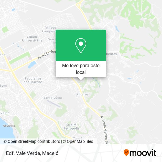 Edf. Vale Verde mapa