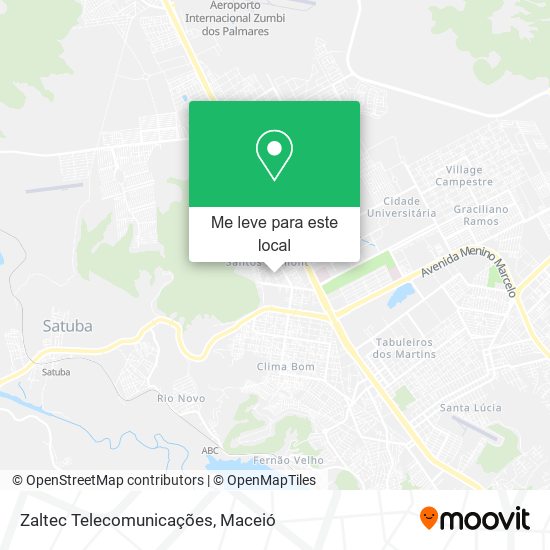 Zaltec Telecomunicações mapa