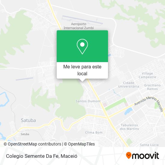 Colegio Semente Da Fe mapa