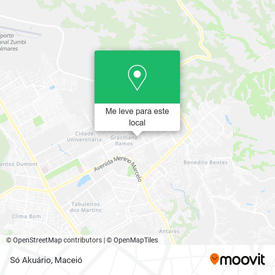 Só Akuário mapa
