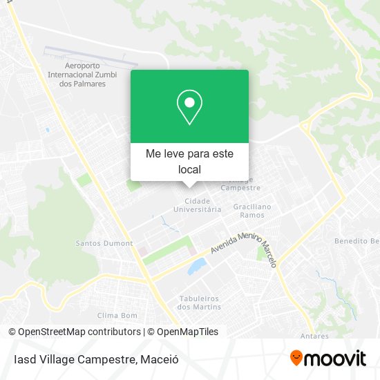 Iasd Village Campestre mapa