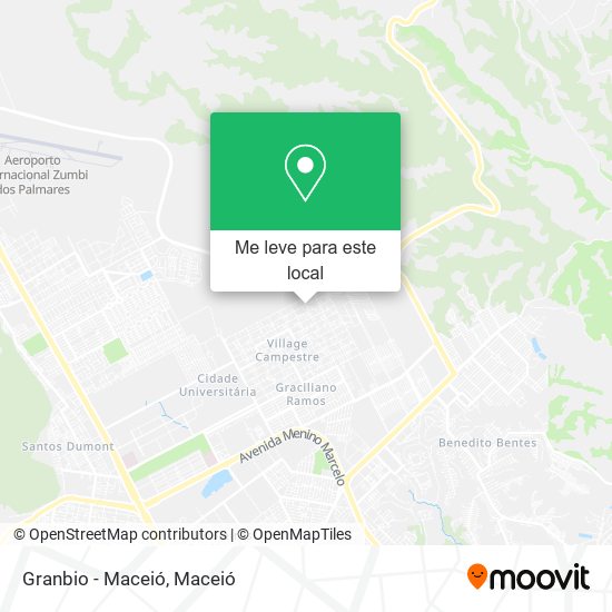 Granbio - Maceió mapa