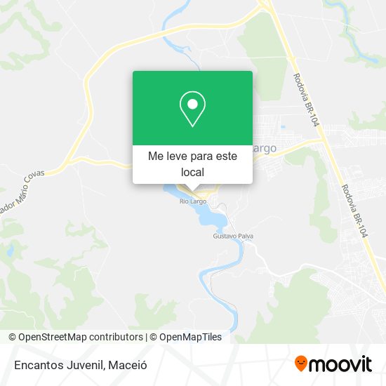 Encantos Juvenil mapa