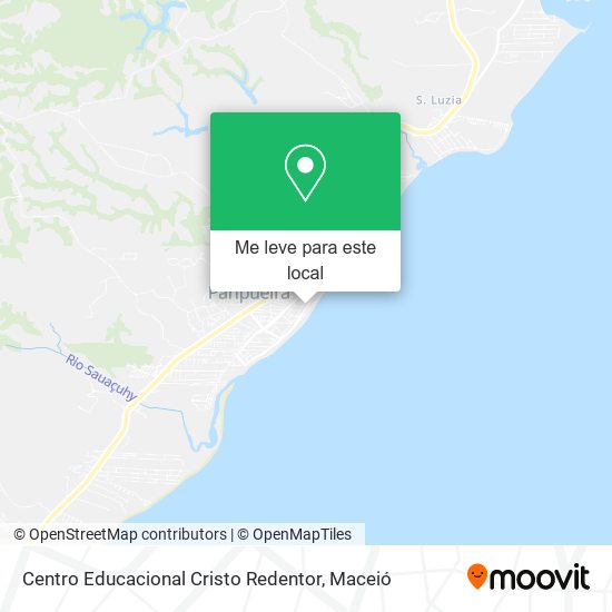 Centro Educacional Cristo Redentor mapa