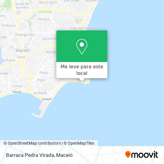 Barraca Pedra Virada mapa
