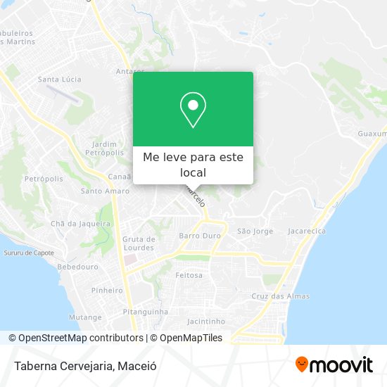 Taberna Cervejaria mapa