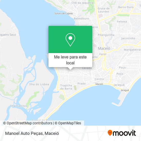 Manoel Auto Peças mapa