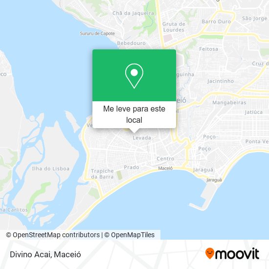 Divino Acai mapa