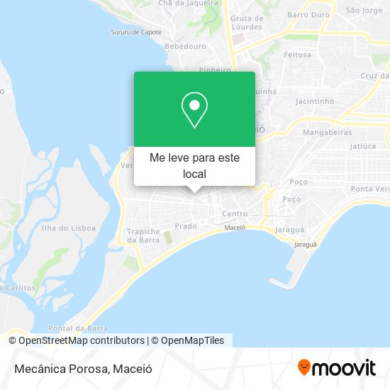 Mecânica Porosa mapa