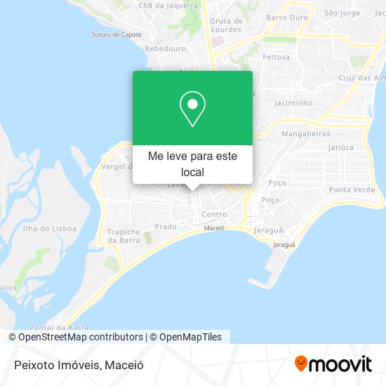 Peixoto Imóveis mapa