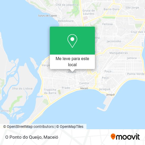 O Ponto do Queijo mapa