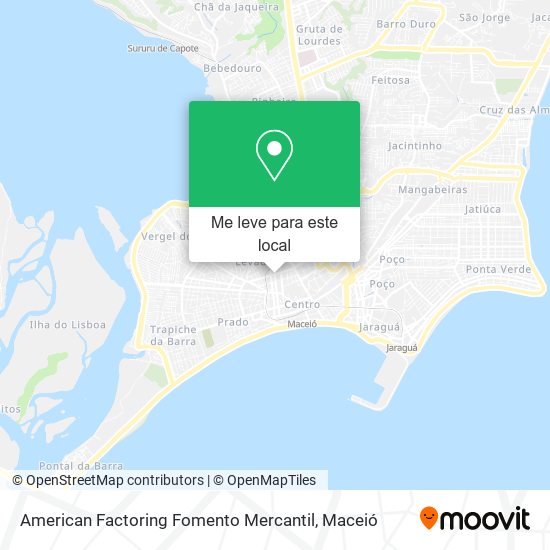 American Factoring Fomento Mercantil mapa