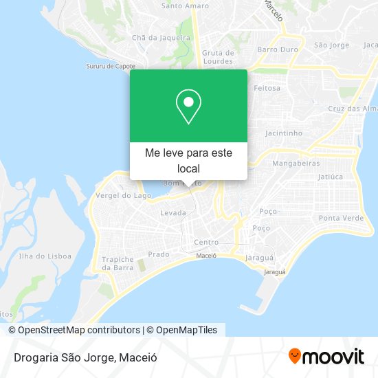 Drogaria São Jorge mapa