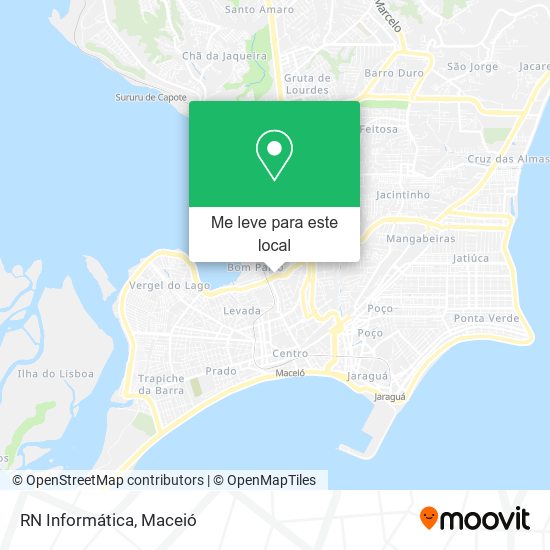 RN Informática mapa