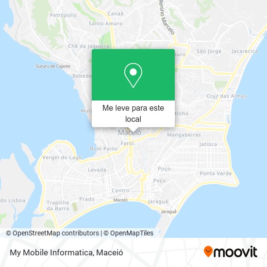 My Mobile Informatica mapa