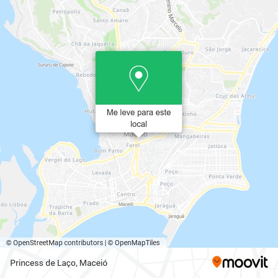 Princess de Laço mapa