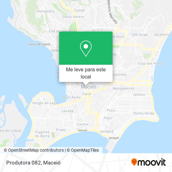 Produtora 082 mapa