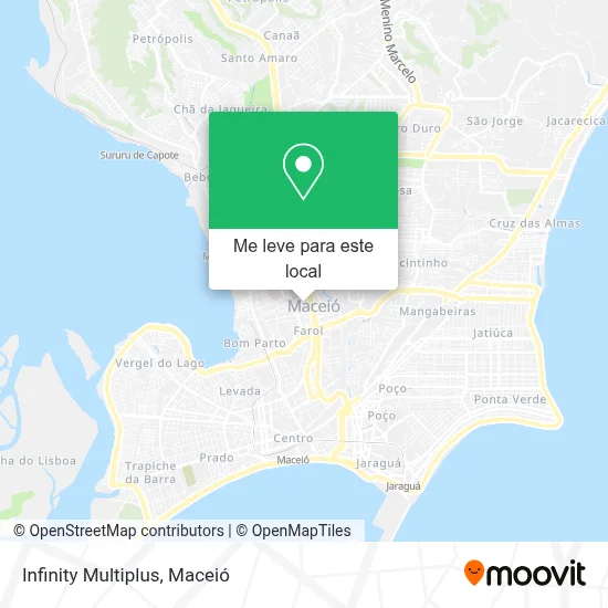 Infinity Multiplus mapa