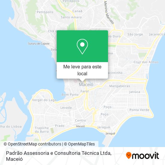 Padrão Assessoria e Consultoria Técnica Ltda mapa