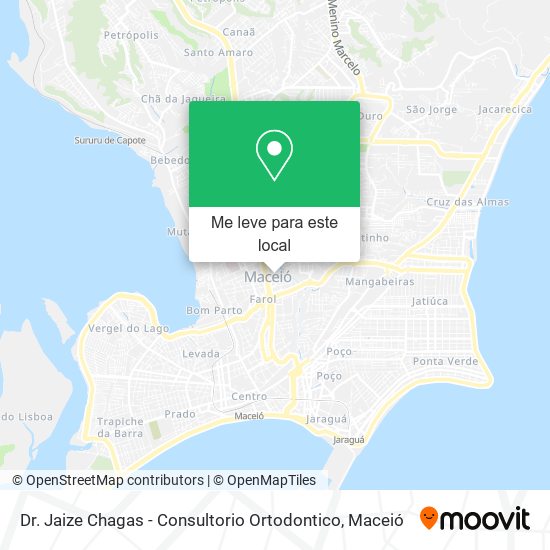 Dr. Jaize Chagas - Consultorio Ortodontico mapa