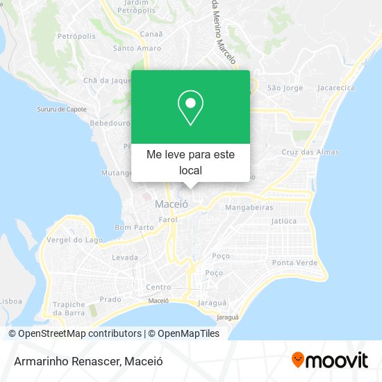 Armarinho Renascer mapa