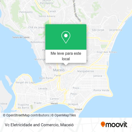 Vc Eletricidade and Comercio mapa
