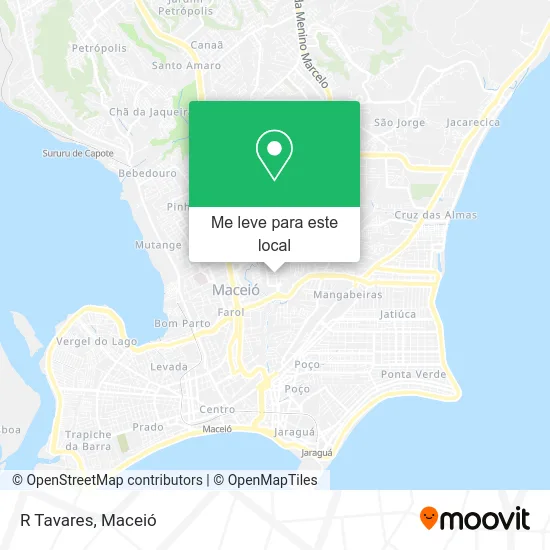 R Tavares mapa