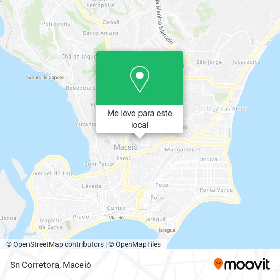 Sn Corretora mapa