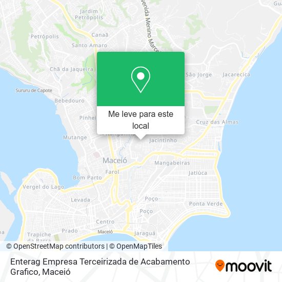 Enterag Empresa Terceirizada de Acabamento Grafico mapa