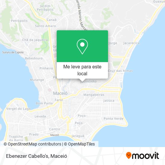 Ebenezer Cabello's mapa