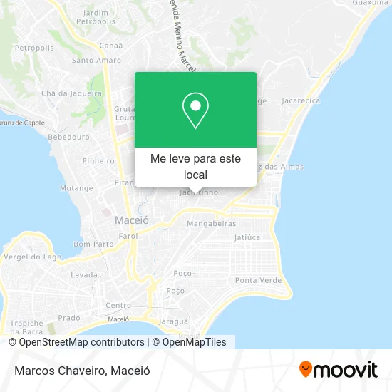 Marcos Chaveiro mapa