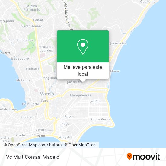 Vc Mult Coisas mapa