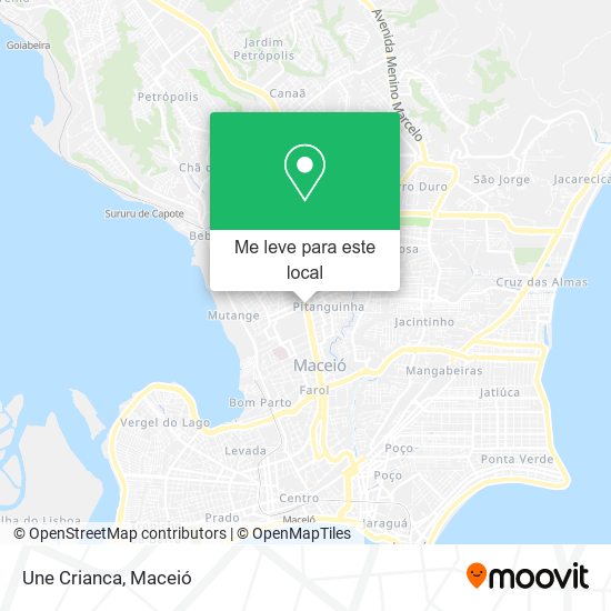 Une Crianca mapa
