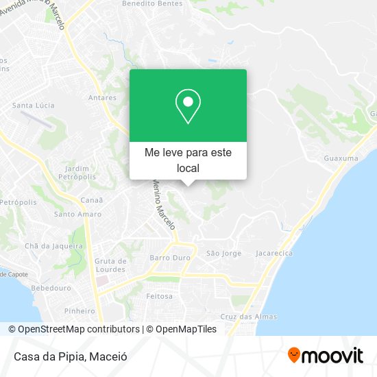 Casa da Pipia mapa