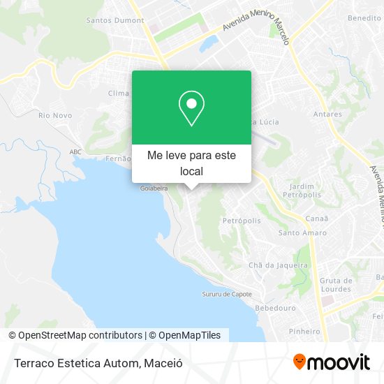 Terraco Estetica Autom mapa