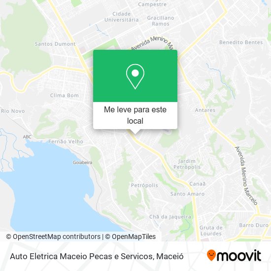 Auto Eletrica Maceio Pecas e Servicos mapa