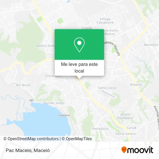 Pac Maceio mapa